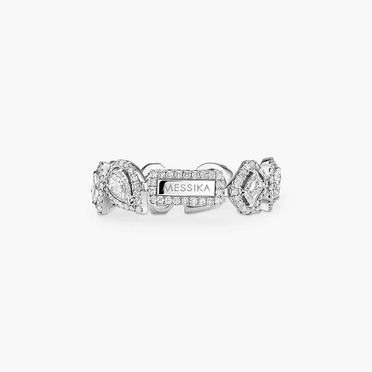 [LUXE]Diamond Wedding Ring My Twin
