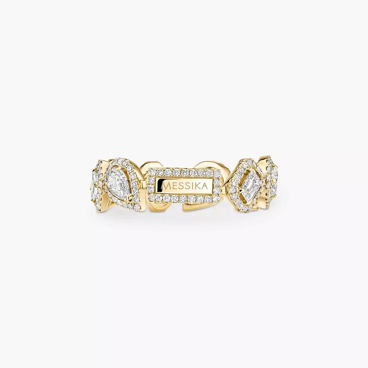 [LUXE]Diamond Wedding Ring My Twin