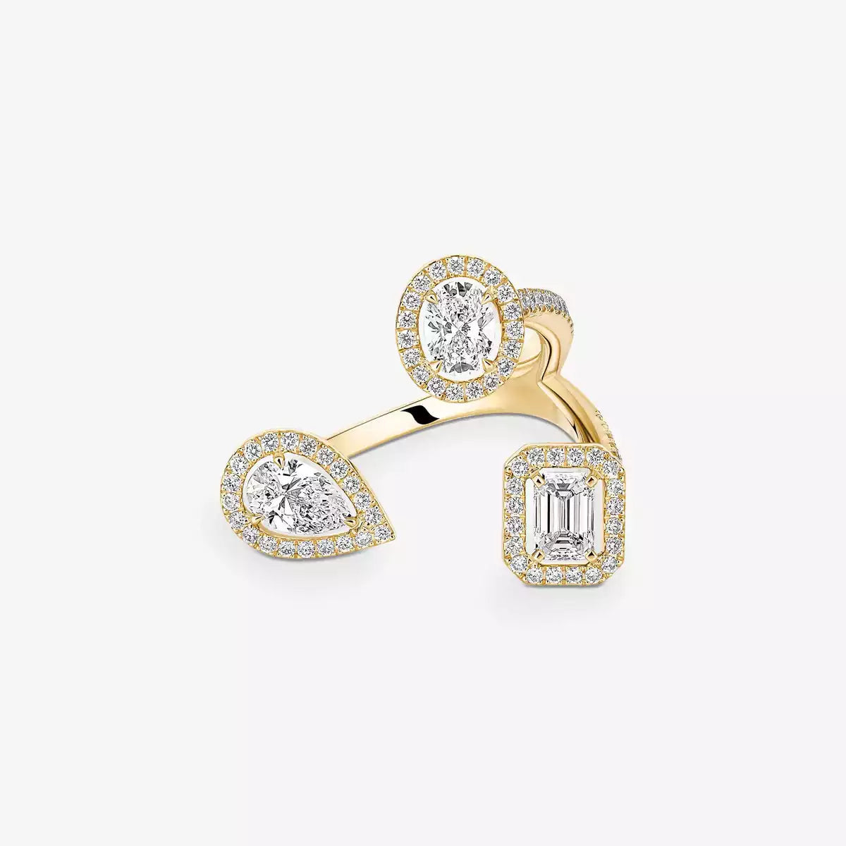 [[LUXE] Diamond Ring 0,25ct My Twin Trilogy