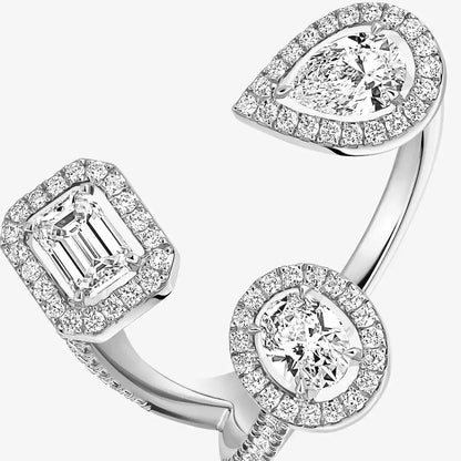 [[LUXE] Diamond Ring 0,25ct My Twin Trilogy