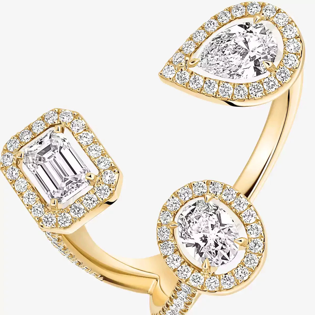 [[LUXE] Diamond Ring 0,25ct My Twin Trilogy