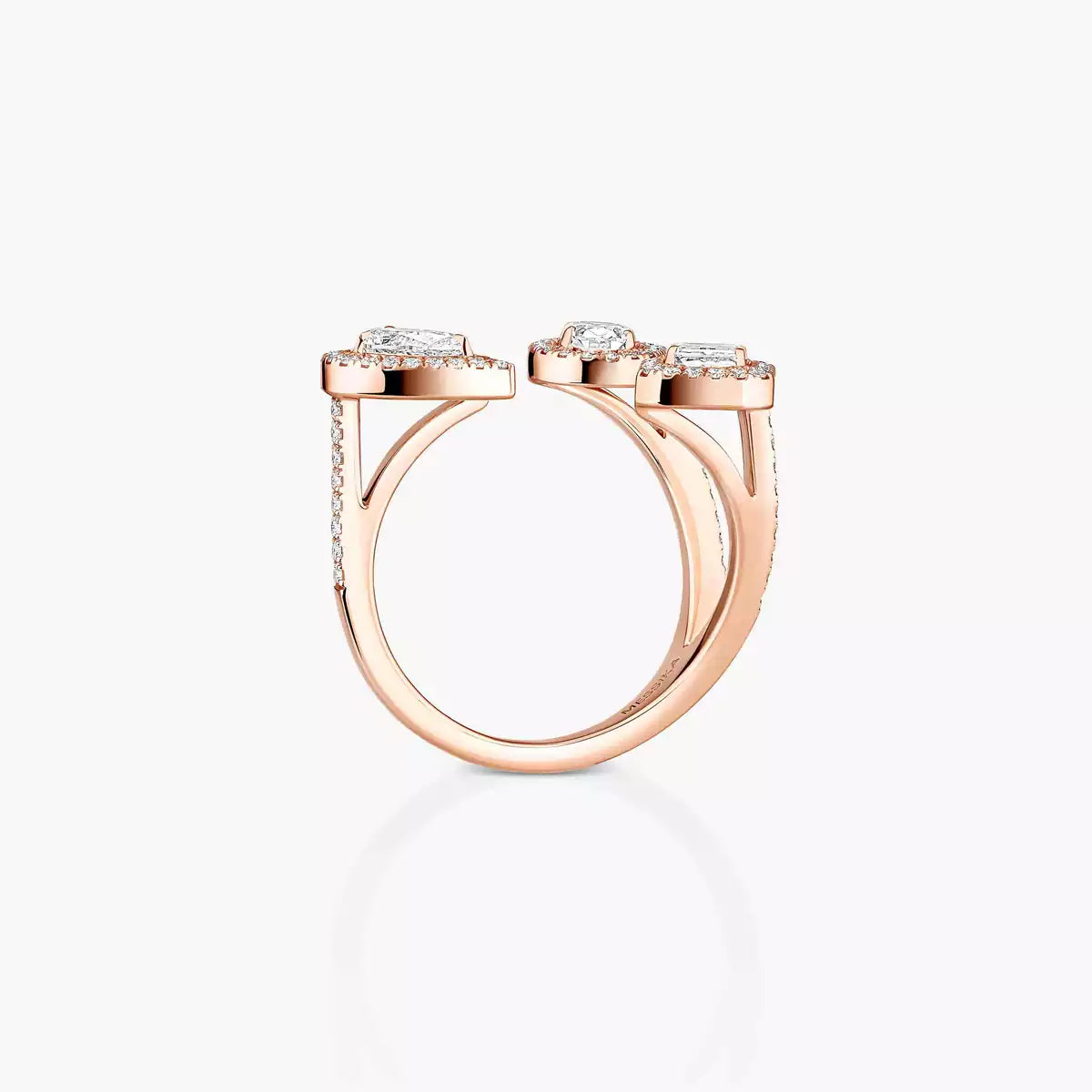 [[LUXE] Diamond Ring 0,25ct My Twin Trilogy