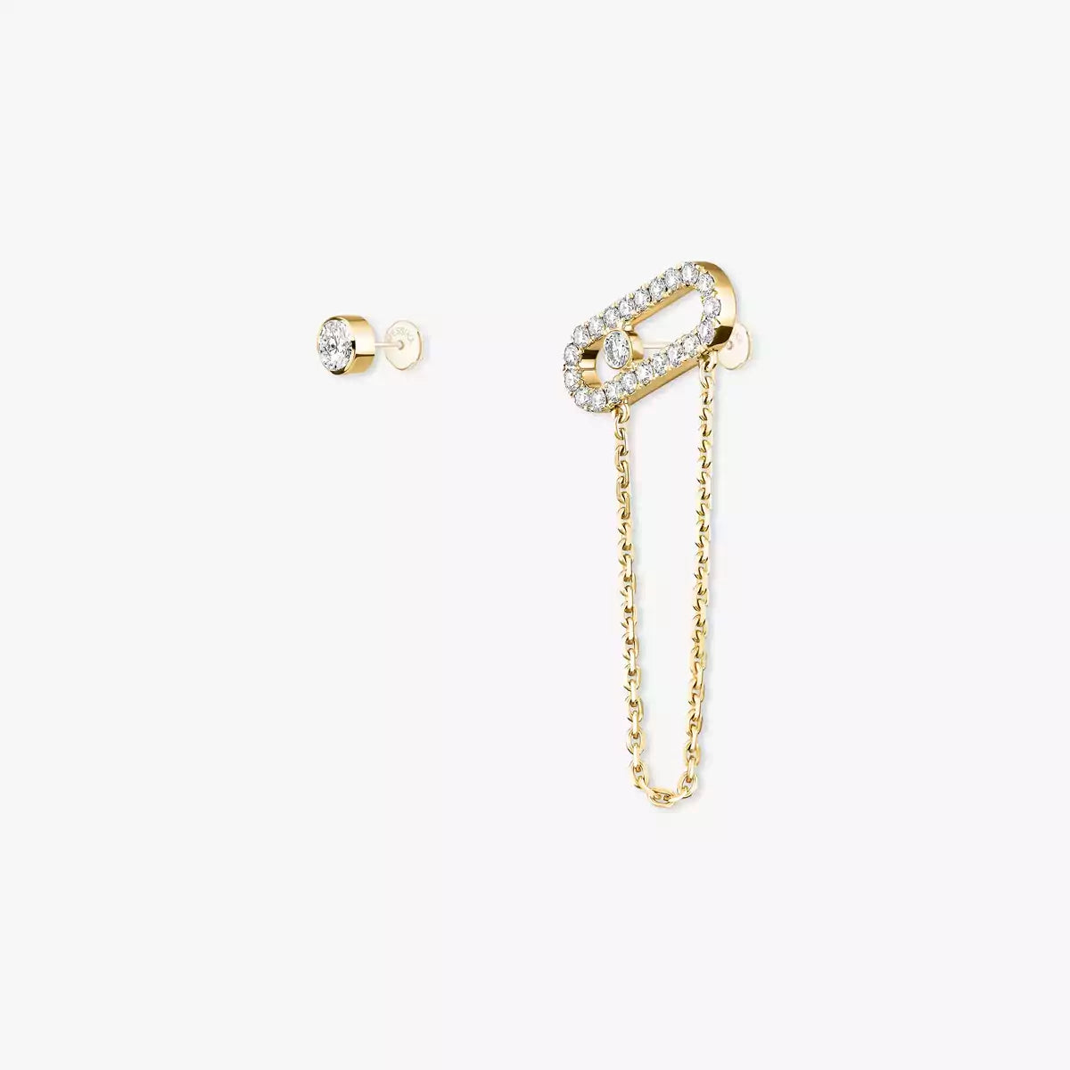[LUXE]Move Uno Diamond Earrings