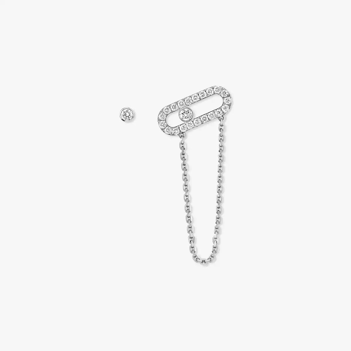 [LUXE]Move Uno Diamond Earrings
