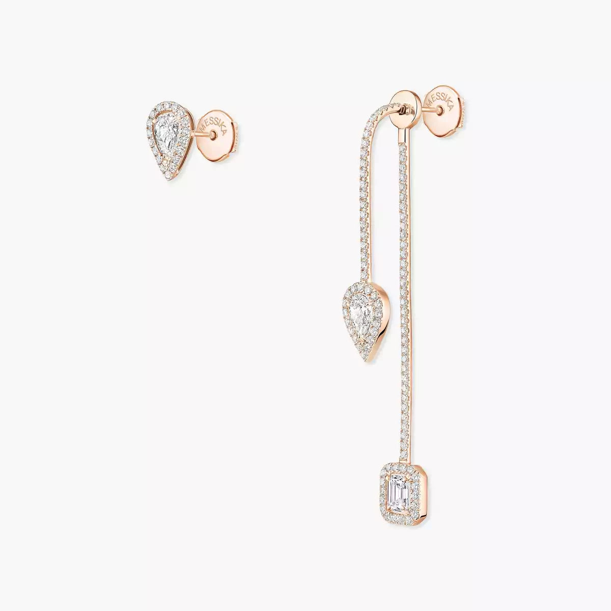 [LUXE]Diamond Drop Earrings My Twin