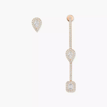 [LUXE]Diamond Drop Earrings My Twin