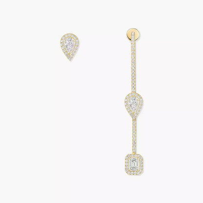 [LUXE]Diamond Drop Earrings My Twin