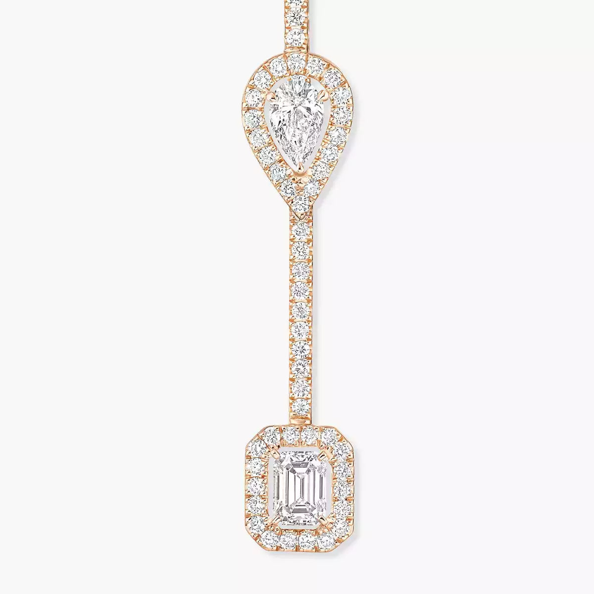 [LUXE]Diamond Drop Earrings My Twin