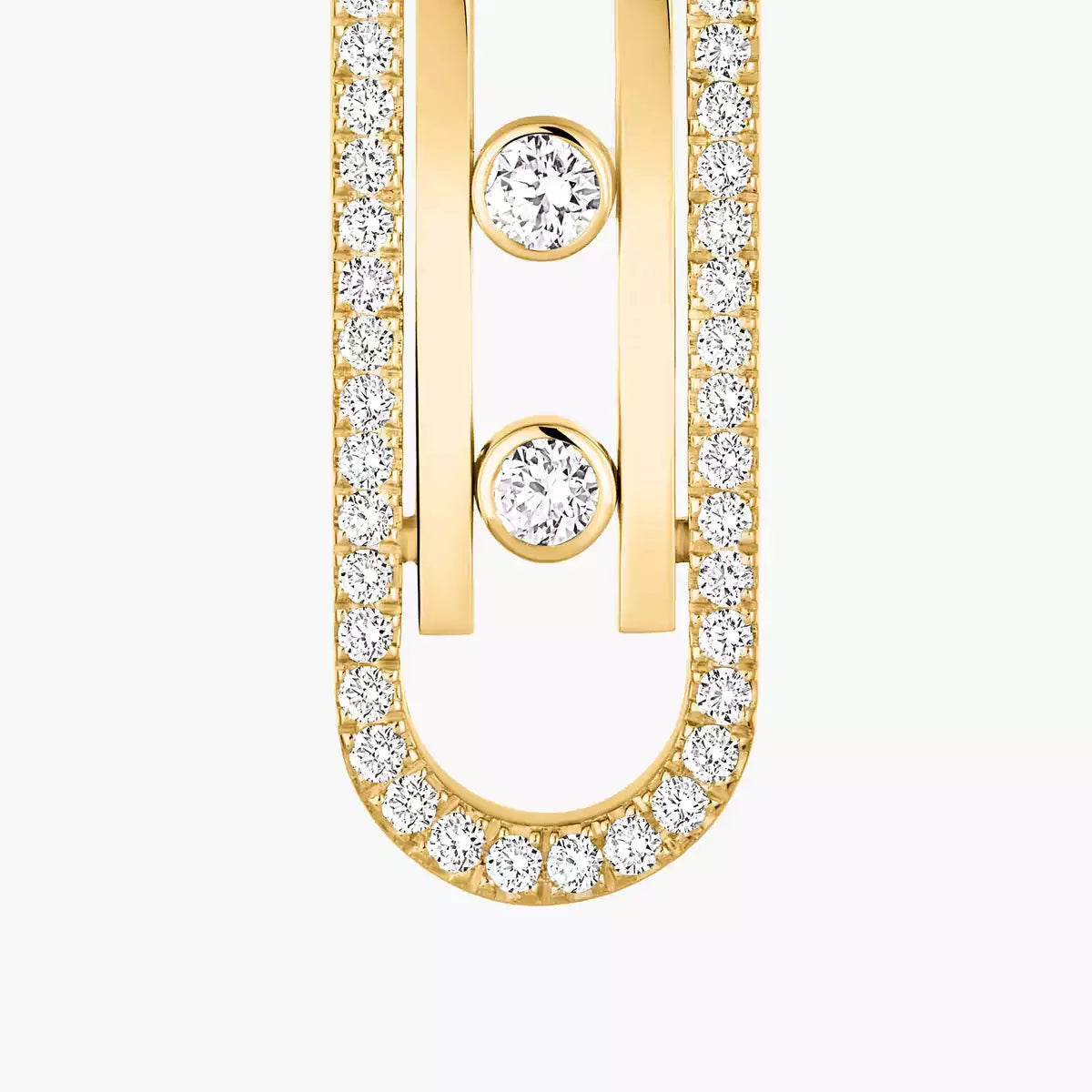 [LUXE]Diamond Pendant Earrings Move 10Th