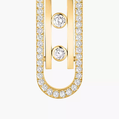 [LUXE]Diamond Pendant Earrings Move 10Th