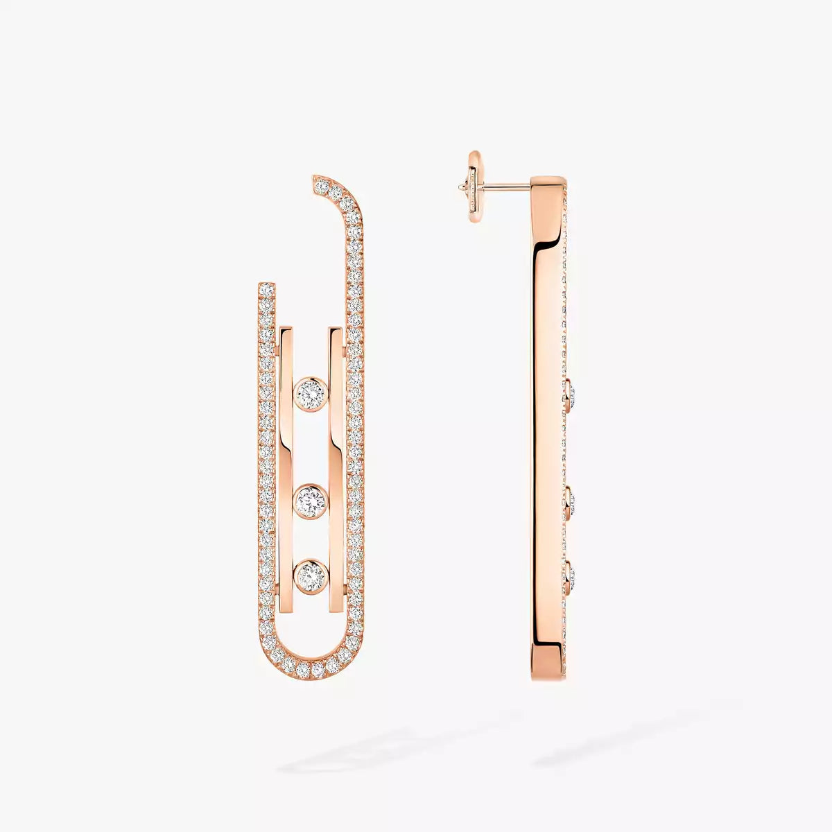 [LUXE]Diamond Pendant Earrings Move 10Th