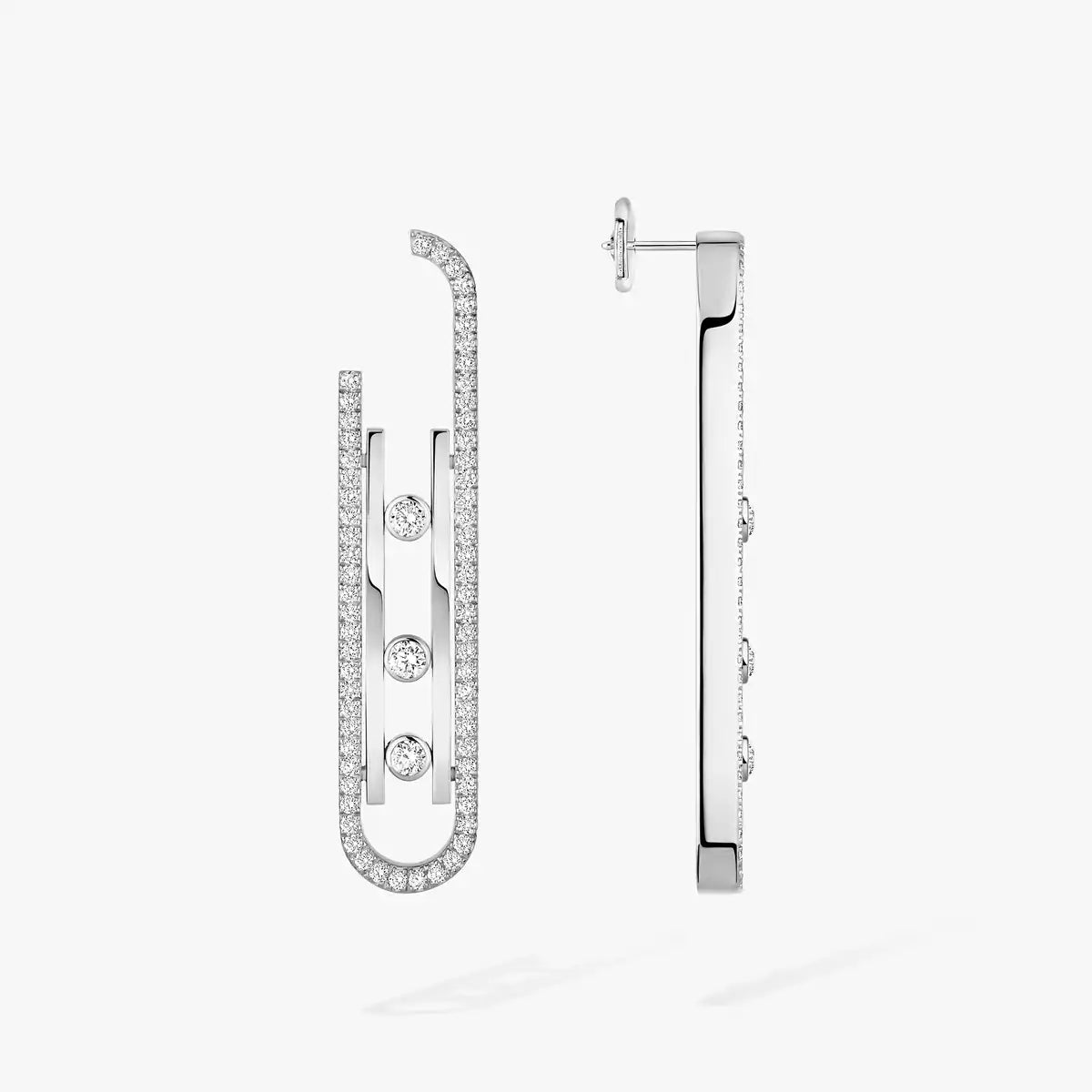 [LUXE]Diamond Pendant Earrings Move 10Th