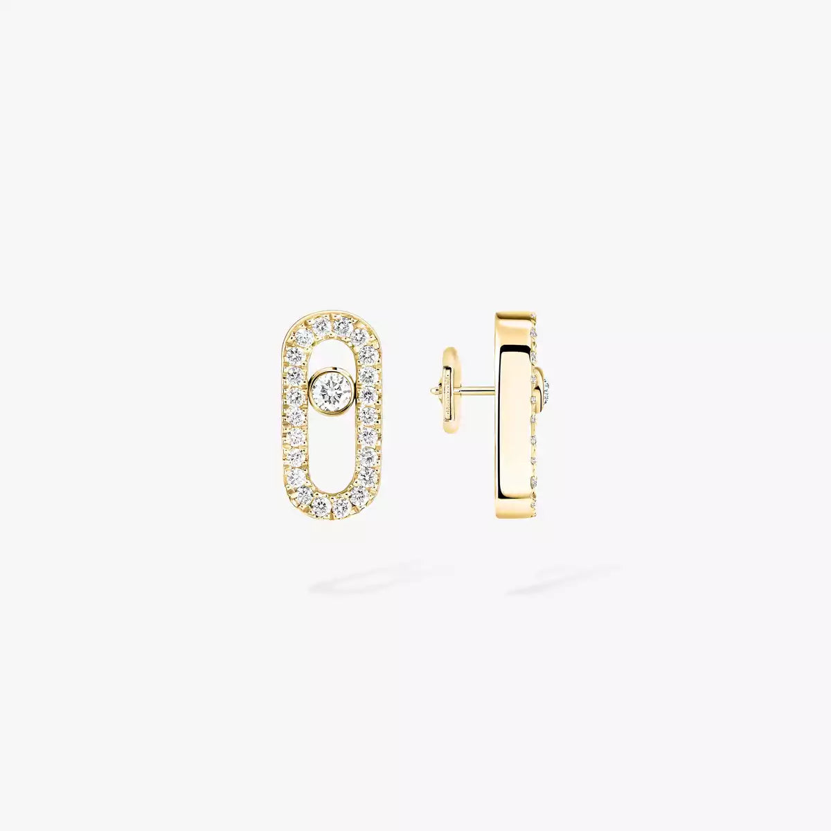[LUXE]Move Uno Diamond Earrings