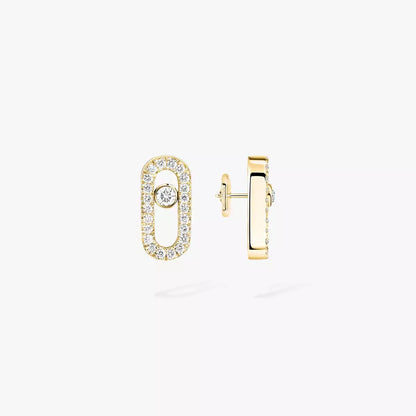 [LUXE]Move Uno Diamond Earrings