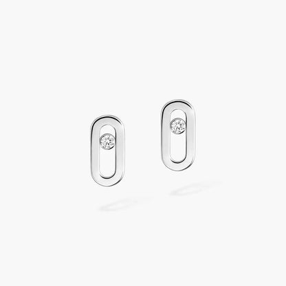 [LUXE]Move Uno Diamond Stud Earrings