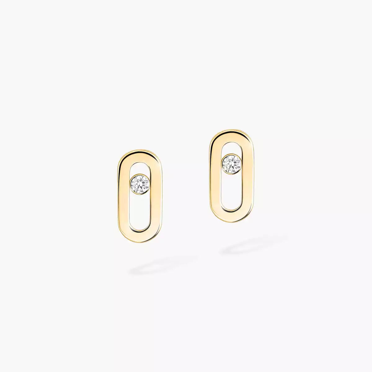 [LUXE]Move Uno Diamond Stud Earrings