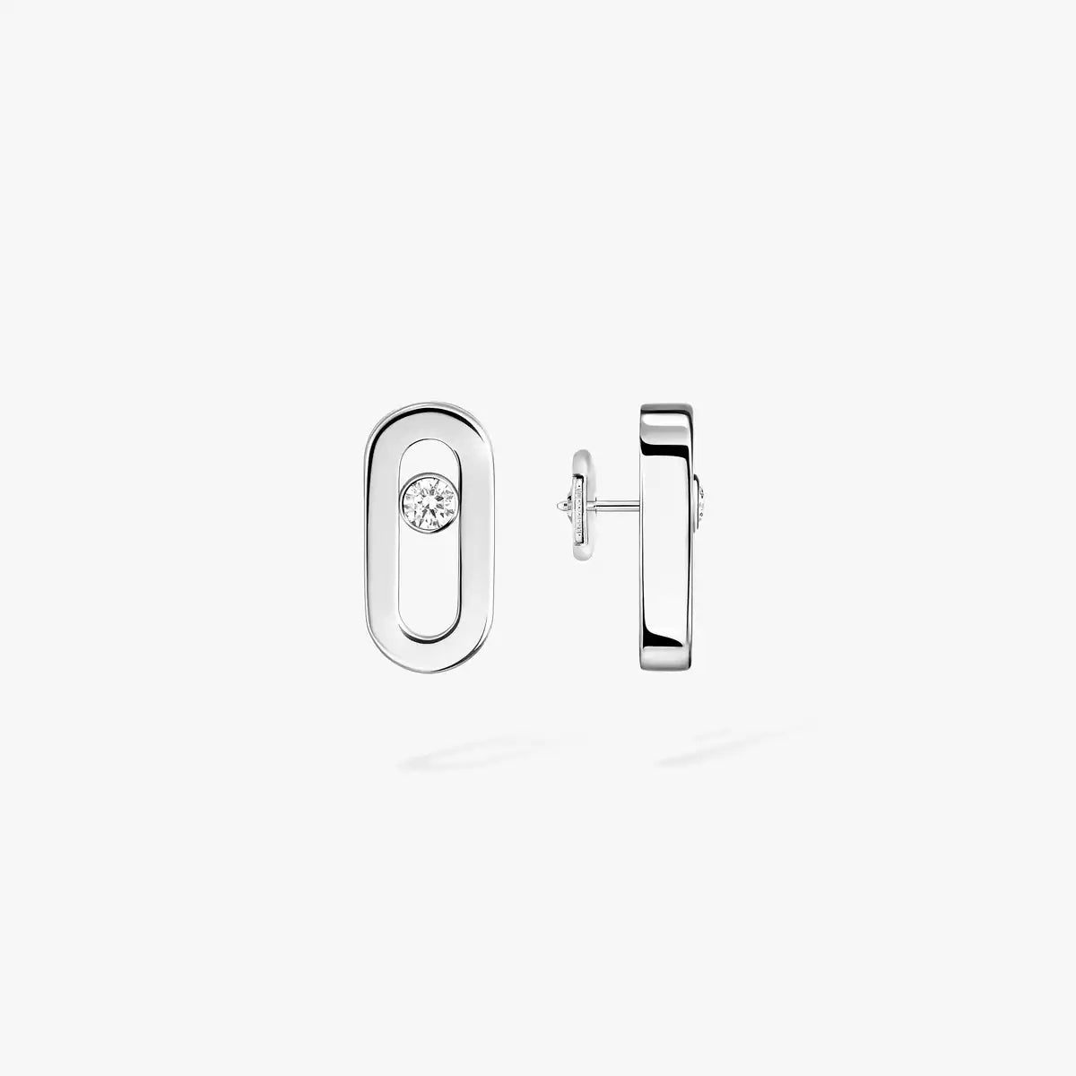 [LUXE]Move Uno Diamond Stud Earrings