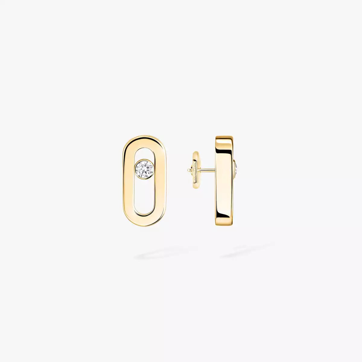 [LUXE]Move Uno Diamond Stud Earrings