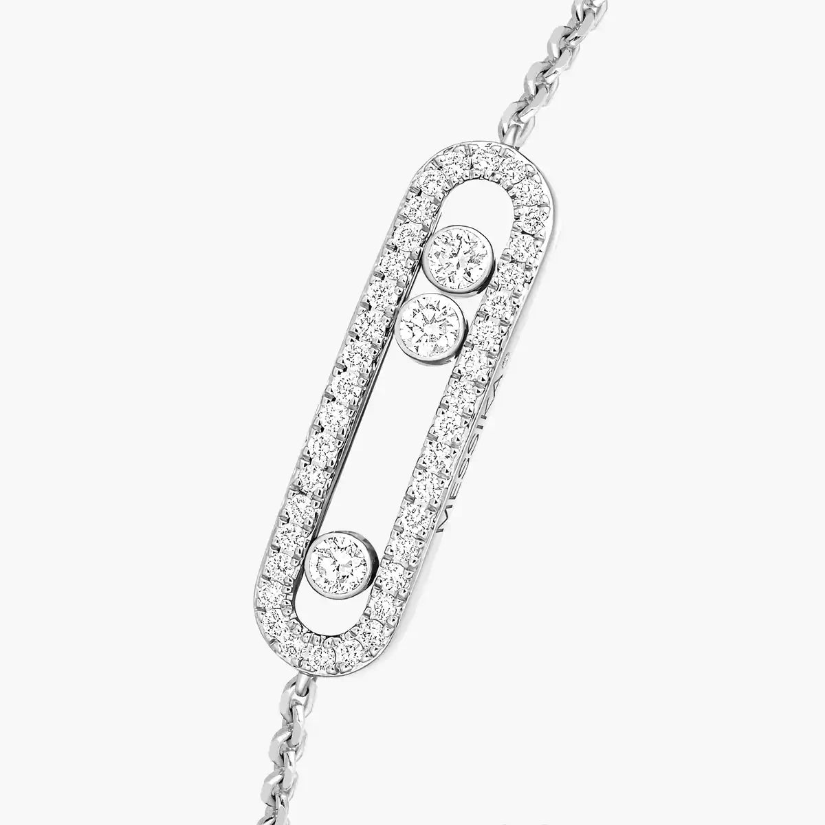 [LUXE]Pavé Baby Move Diamond Bracelet