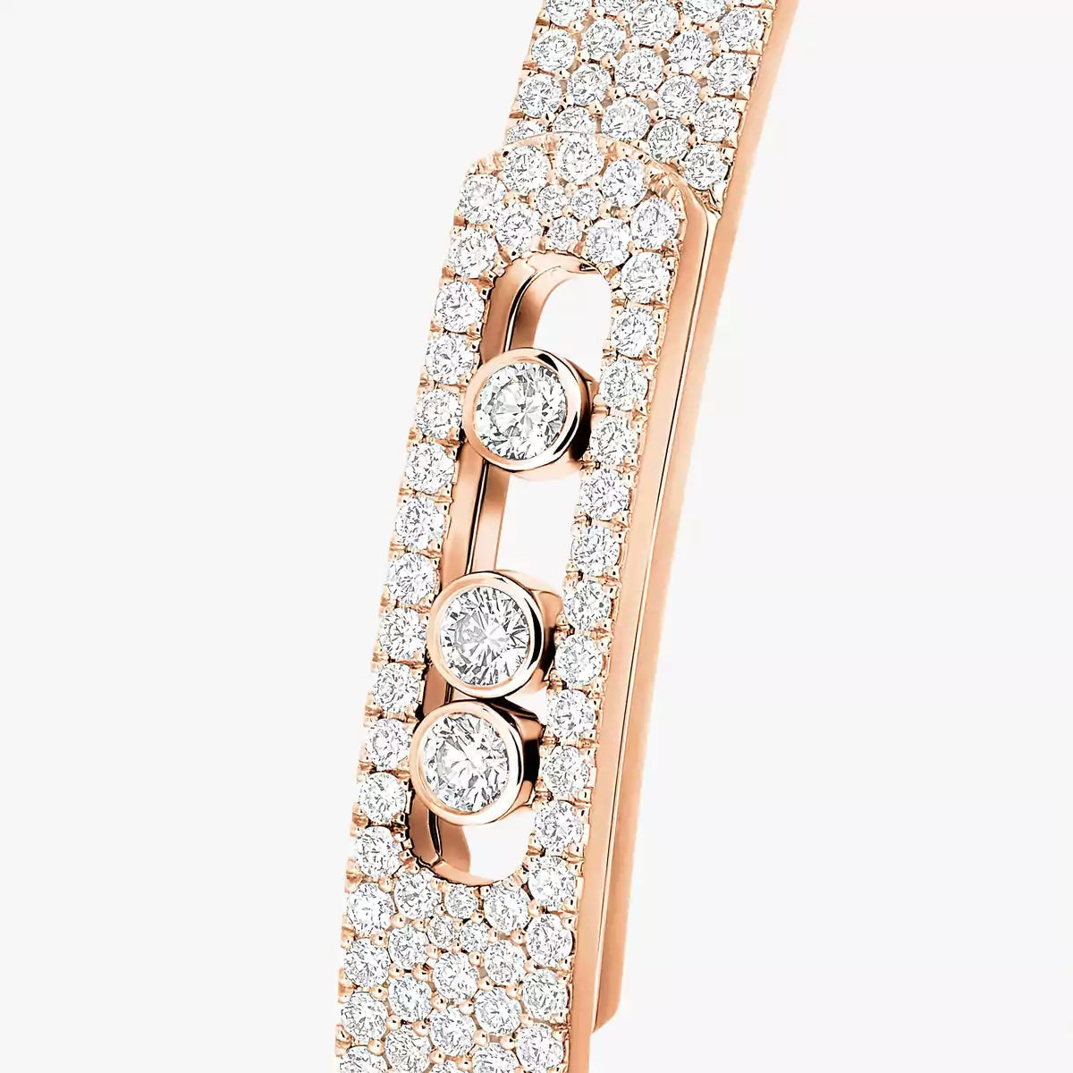 [LUXE]Move Noa Full Pavé Diamond Bangle Bracelet