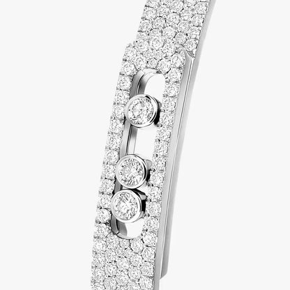[LUXE]Move Noa Full Pavé Diamond Bangle Bracelet