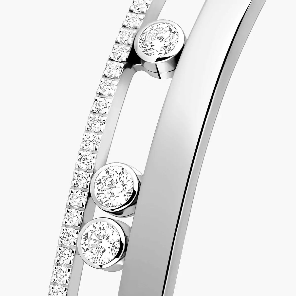 [LUXE]Move Romane Diamond Bangle Bracelet