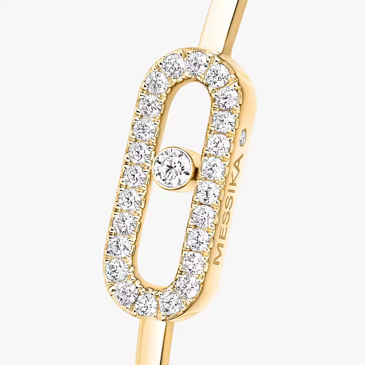 [LUXE]Move Uno pavé flex bangle medium