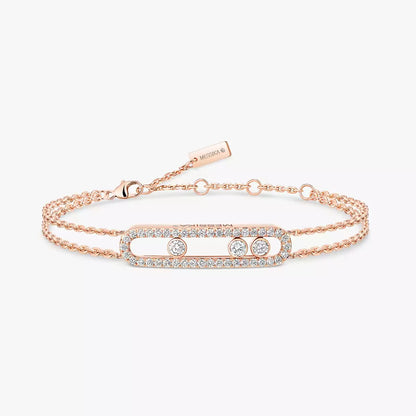 [LUXE] Move Classique pavé bracelet