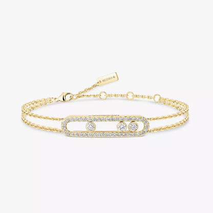 [LUXE] Move Classique pavé bracelet