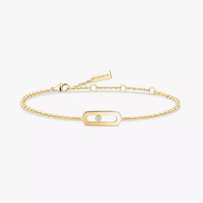 [LUXE]Move Uno Diamond Bracelet