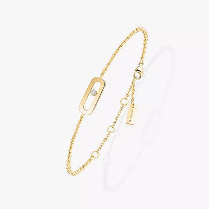 [LUXE]Move Uno Diamond Bracelet