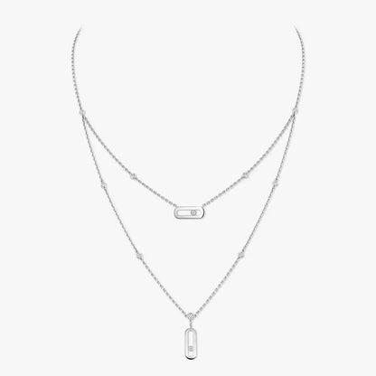 [LUXE] Move Uno Diamond Necklace