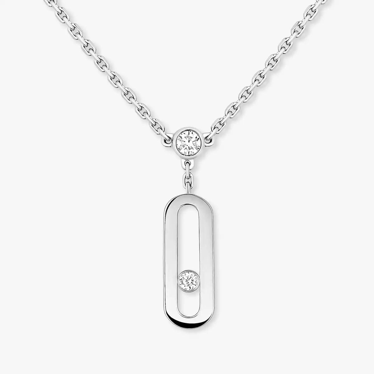 [LUXE] Move Uno Diamond Necklace