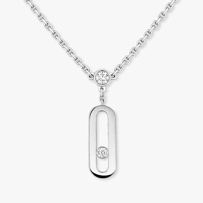[LUXE] Move Uno Diamond Necklace