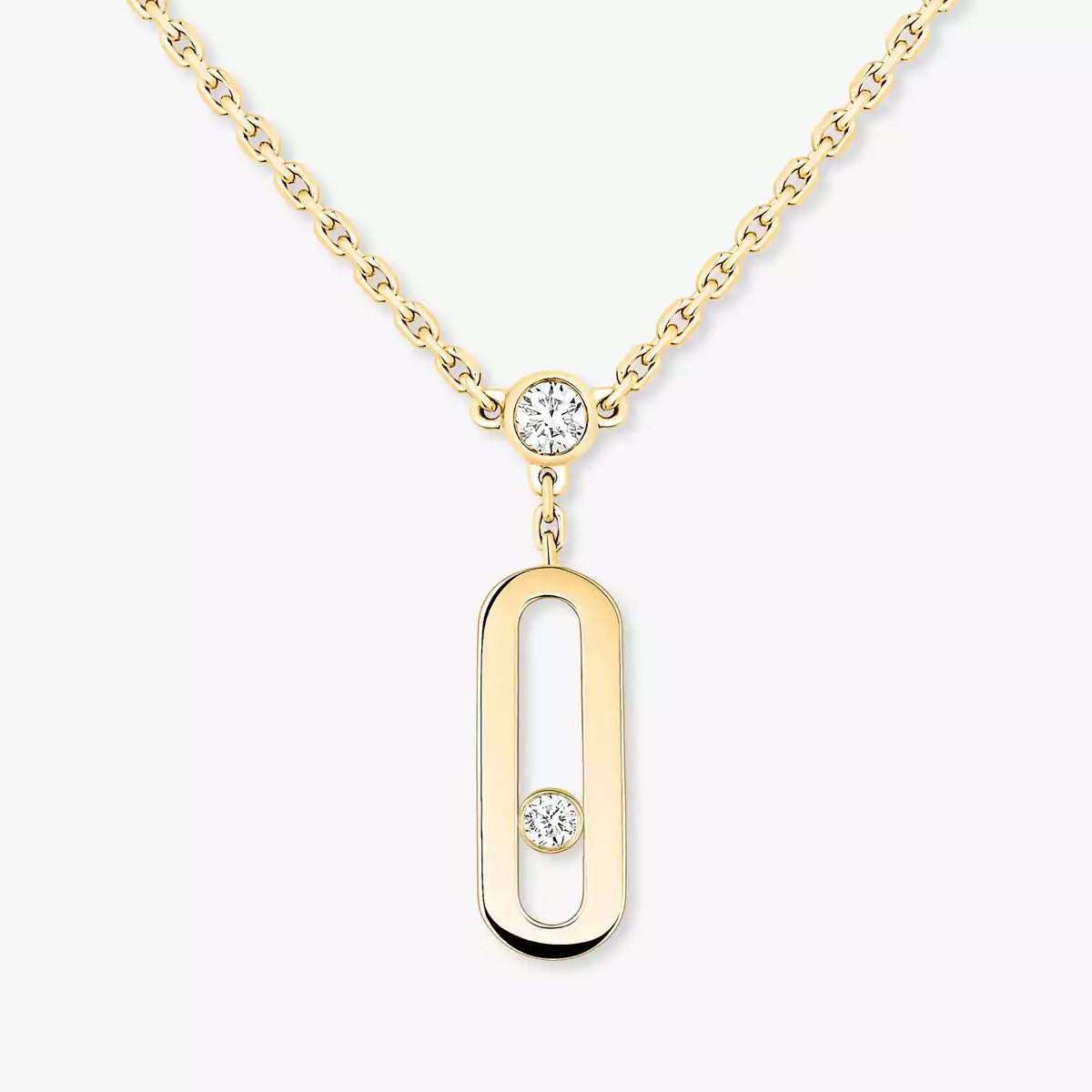 [LUXE] Move Uno Diamond Necklace