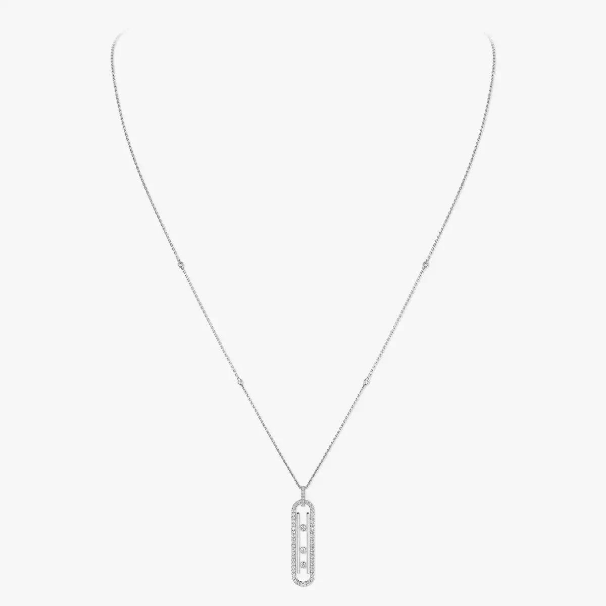 [LUXE]Diamond Necklace Move 10Th