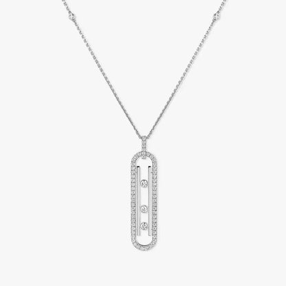 [LUXE]Diamond Necklace Move 10Th