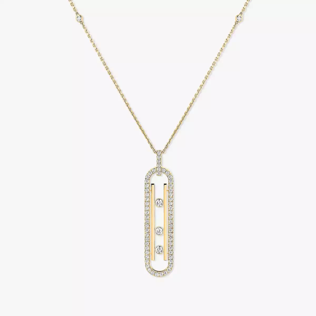 [LUXE]Diamond Necklace Move 10Th