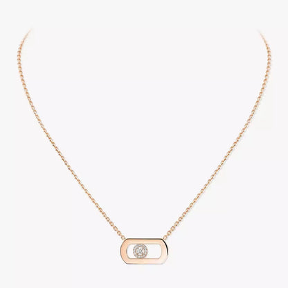 [LUXE]So Move Diamond Necklace in Gold