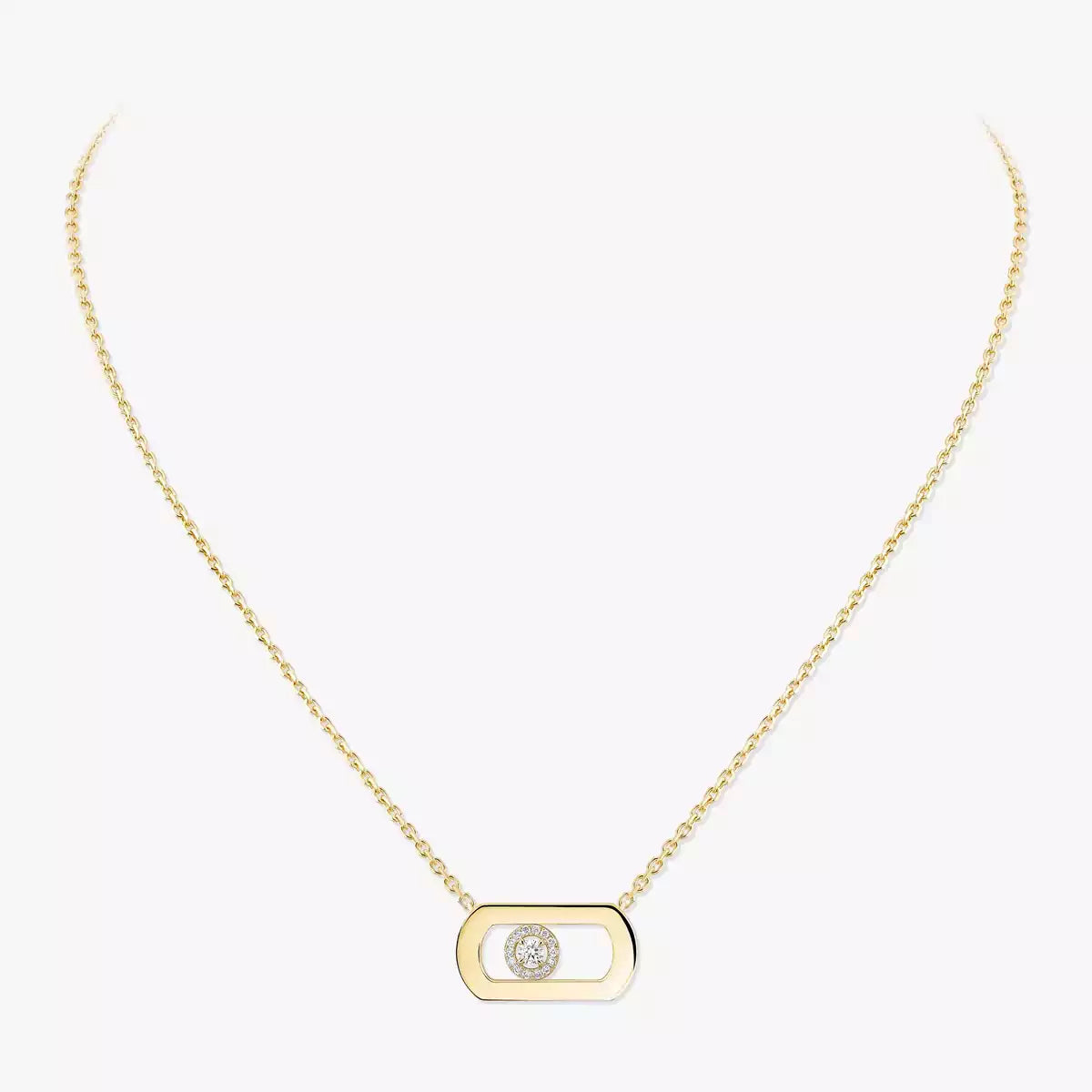 [LUXE]So Move Diamond Necklace in Gold