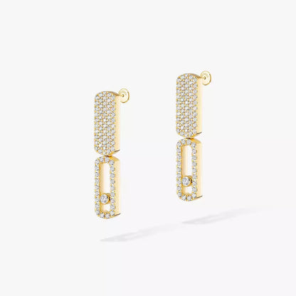 [LUXE]Imperial Move SM Diamond Earrings