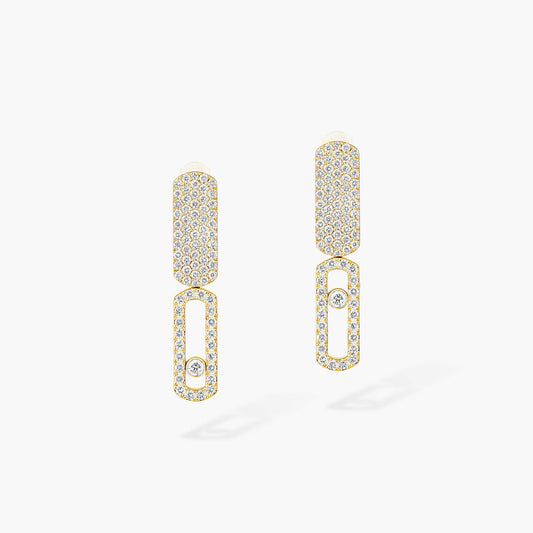 [LUXE]Imperial Move SM Diamond Earrings