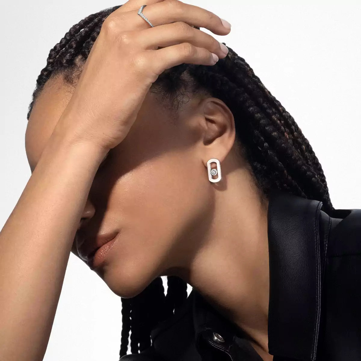 [LUXE]So Move Diamond Earrings in Yellow Gold