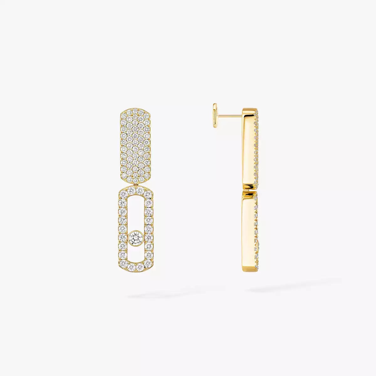 [LUXE]Imperial Move SM Diamond Earrings