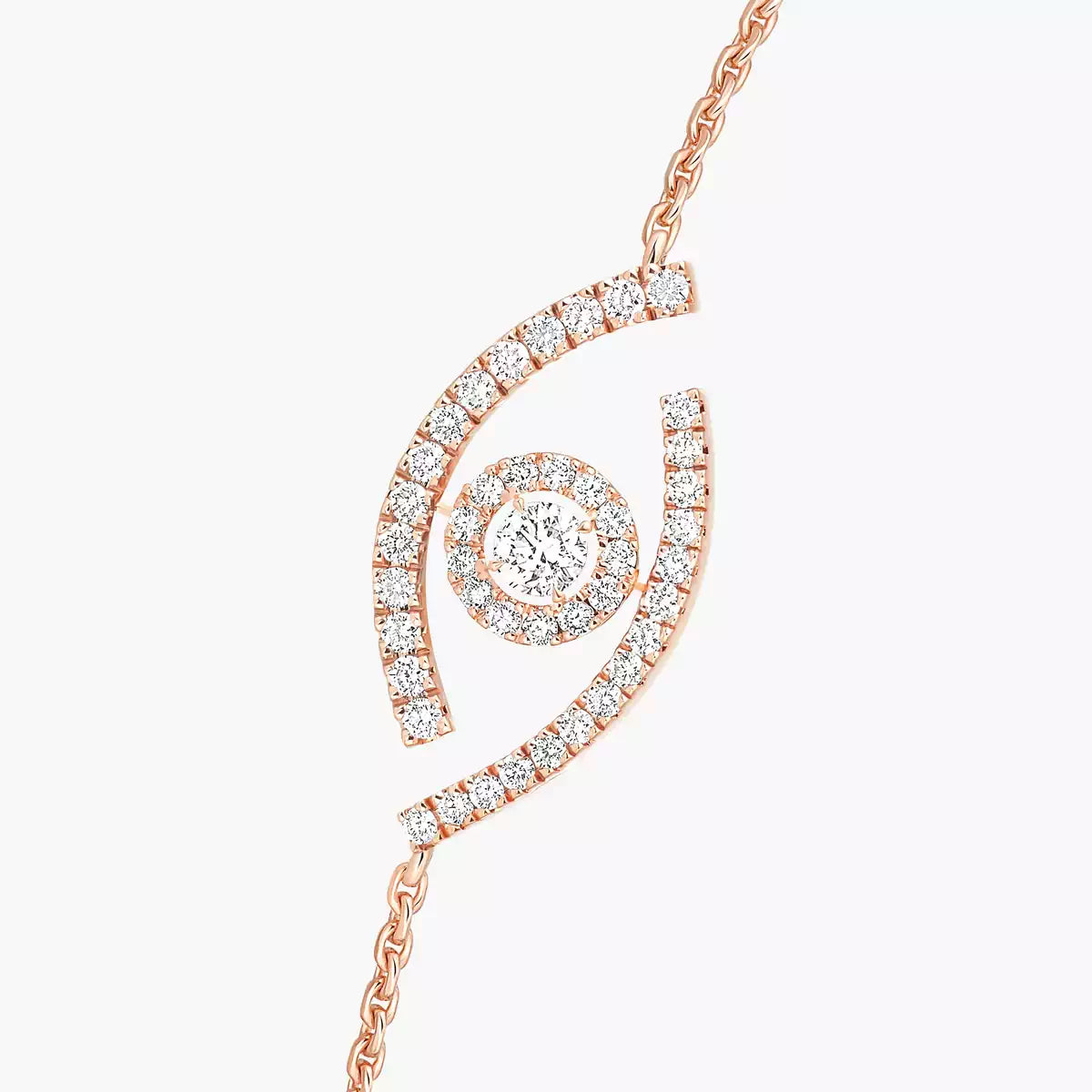 [LUXE]Lucky Eye Pave-Set Diamond Bracelet