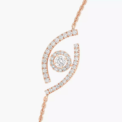 [LUXE]Lucky Eye Pave-Set Diamond Bracelet