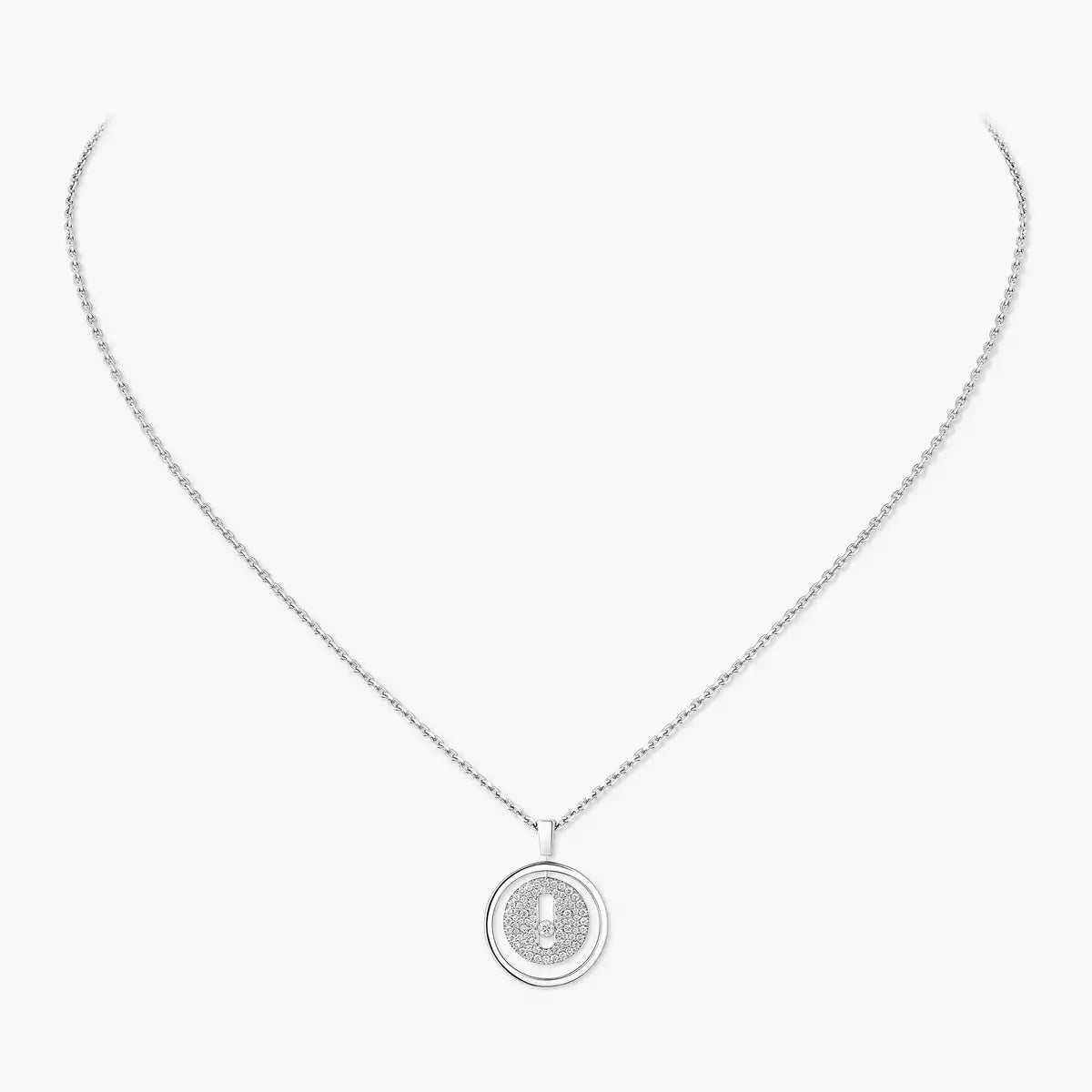 [LUXE] Lucky Move Diamond Necklace