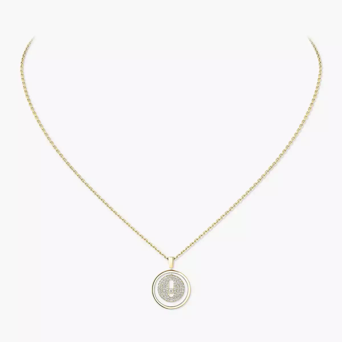 [LUXE] Lucky Move Diamond Necklace