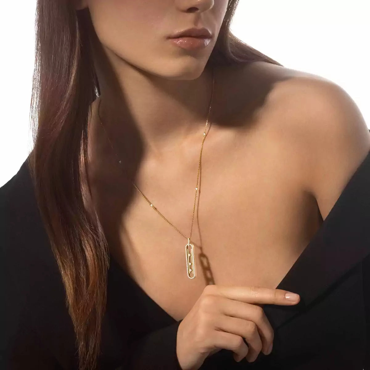 [LUXE]Diamond Necklace Move 10Th