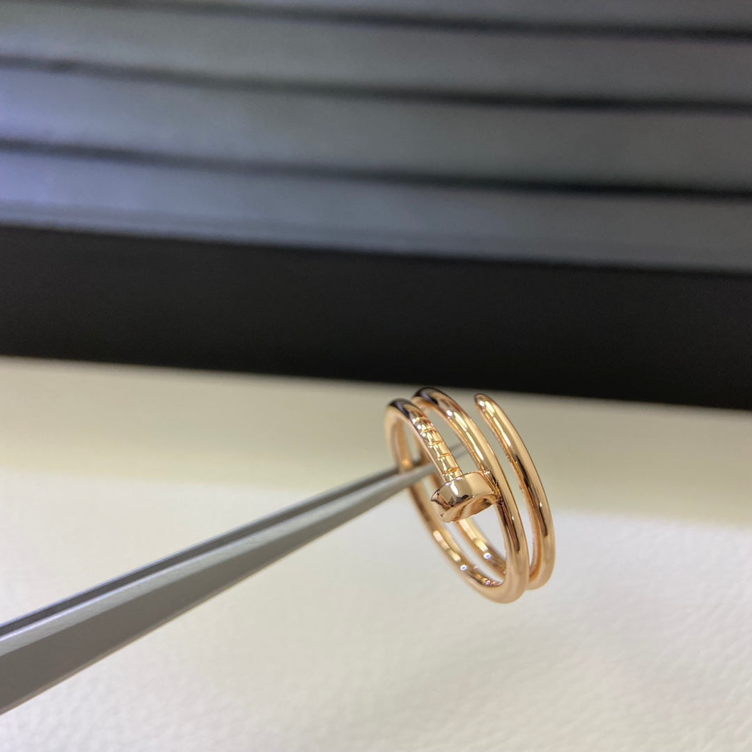 [LUXE]SMOOTH THREE-BAND NAIL RING